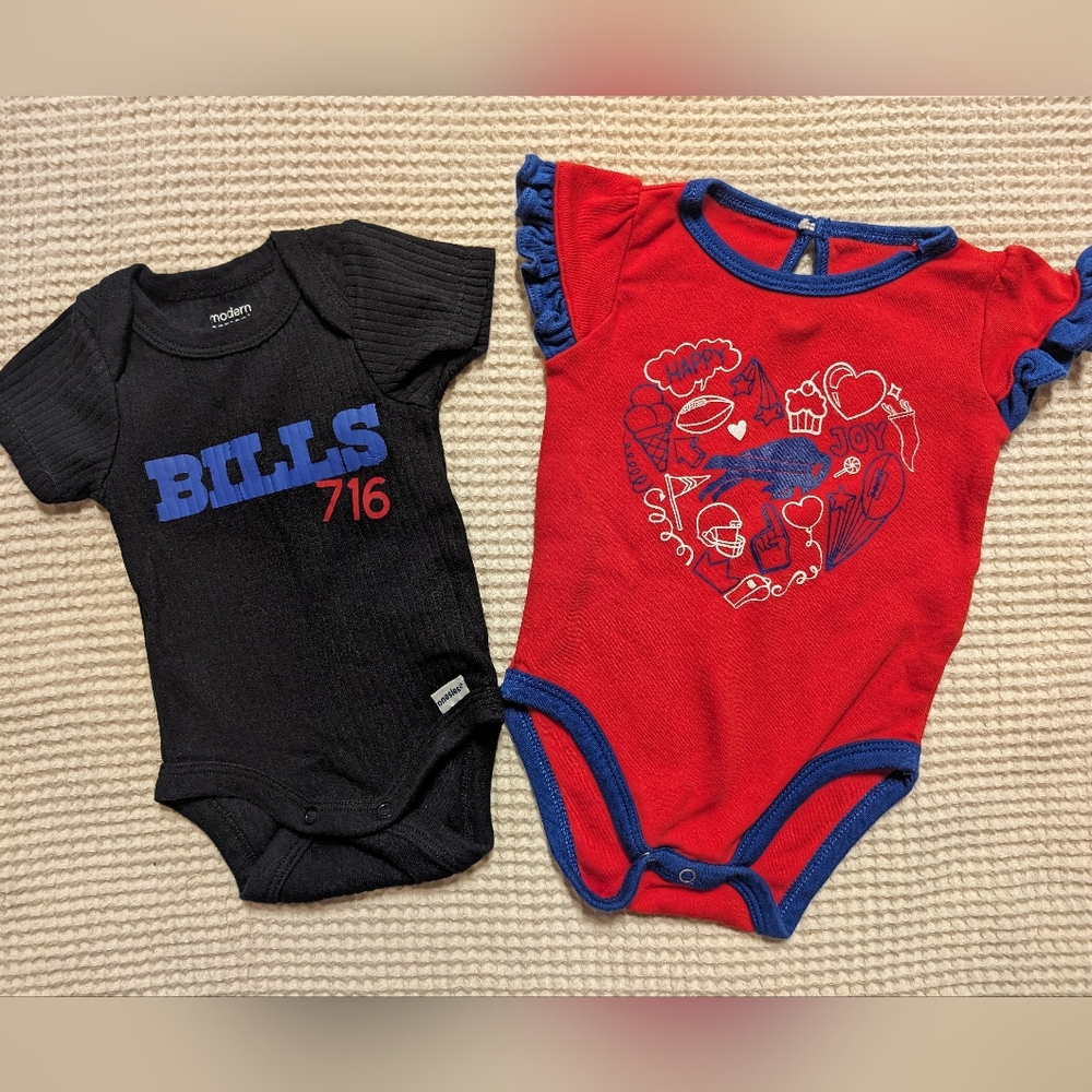 Buffalo Bills infant onesies!